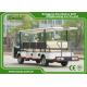 14 Person Electric Sightseeing Car 48V Trojan Battery Electric Shuttle Car