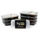 Sushi Party Tray Biodegradable Plastic Packaging Recyclable Clear Colors