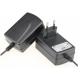 600ma Black 12V AC DC Adapter Universal Wall Mount For Phone Charging