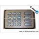 Waterproof ATM Metal Keyboard , Hyosung ATM Tranax MB1500 PCI Keypad 7920000238