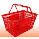 Grocery Store Plastic Hand Shopping Basket Handheld Laundry Basket
