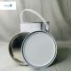 1 Gallon White Paint Tin Cans Round Container 4 Liter Package Metal Cans