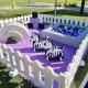 Kids Soft Play Equipment Outdoor Birthday Party Event Rental Business Purple