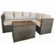 Outdoor Garden Wicker Rattan Sectional Sofa Patio Sofa Set With Cushion