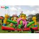 Safe Commercial Inflatable Bouncer Large Trampoline For Kids Playground