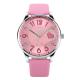 Trendy Heart Shaped Girls' Quartz Watch Waterproof Folding Clasp With Safety