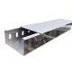 Industrial 304 Stainless Steel Cable Tray Silver Color Height Customized