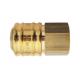 Female Thread Quick Release Air Pressure Coupler , Quick Release Air Hose Fittings
