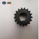 Tapered Bore Yellow Zinc Plated Sprocket