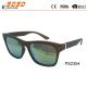 New arrive and fashionable sunglasses ,made of plastic, suitable for men and women