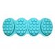 Diy Handmade Eco Friendly 4 Cavity Silicone Soap Molds Customized