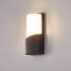 non-glare vertical 12W outdoor wall sconce lighting fitting anti-dazzle external wall lamp