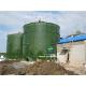 Biogas Plant To Generate Electricity Glass Fused To Steel Tanks , ART 310 Steel Grade