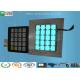 Green And Blue Backlight Light Flat Membrane Panel Switch F150 Overlay 10000 Hours Lifetime