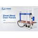 HWASHI Flexible Crank Arm Metal Sheet Door Panel C Type Crank Arm Table Spot Welding Machine Sheet Metal Spot Welder