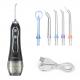 FCC Oral Irrigator Cordless Water Flosser Auto Timer Protect With 300ml Tank