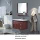 PVC Bathroom Vanity Cabinets Furniture With Shelf And Mirror Modern Design