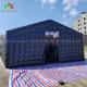 Portable Party Tent Inflatable Nightclubs Cube Black Nightclub Events Tent
