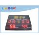 Handle Remote and Simple Function Led Electronic Scoreboard For Wrestling Sport
