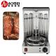 Commercial Stainless Steel Chicken Rotisserie for Authentic Shawarma Experience