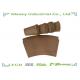 Brown Kraft Paper Cups for Hot Coffee and Tea in Single Wall or Double Wall