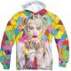 Autumn Wear 100% Polyester Sublimation Hoodie