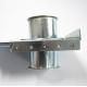 Air Fire Duct Zone Dampers Flow Control With Round Galvanised Manual Circle Shape