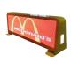 Waterproof IP65 Wireless SMD2525 P4 Mobile Taxi Top Led Sign