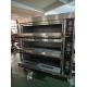 Commercial Gas Deck Oven 9 Trays Capacity 380kg Heavy Duty Cooking Equipment