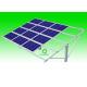 AL 6005-T5 Aluminum Solar PV Mounting Systems Hot Dip Galvanized Steel