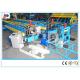 Galvanzied Metal Rain Gutter Machine , Gutter Rolling Machine Hydraulic Cutting