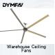 Warehouse 20ft 24ft 18ft 16ft 12ft Hvls Industrial Large Ceiling Fan Pmsm Motor