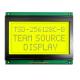 Custom 256x128 STN Blue Transmissive Positive COB Graphic Monochrome LCD Screen Display Module