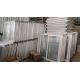 Glass PVC Sliding Window And Door White Frame Double Glazed Balcony Windows
