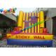 Kids Inflatable Sports Games Hot Sticky Velcro Wall Game With Logo Printing