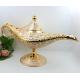 Shinny Gifts Brass Arabian Style Magic Lamp, Aladdin Lamp, Arabian Lamp
