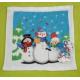 Christmas Compressed Towel Wiht Snowman Design (YT-679)