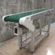 Custom Inclined Roller Conveyor , Rubber Belt Roller Bed Conveyor For Logistics Filed