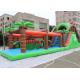 Waterproof Inflatable Obstacle Course 7.3 * 3.6 * 4.7 M CE / UL Blower