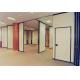 Office Foldable Movable Partition Walls Wooden Melamine Finish