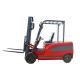 400Ah 48V Solid Tire 2.5 Ton Electric Forklift Triple Mast Type, Maximum Lifting Height 6 Meters