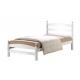 modern single bed pine wood