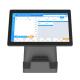 Barcode Pos System Terminal Dual Screen With 80mm Printer