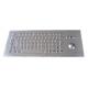 Top Panel Explosion Proof  Industrial Keyboard With Trackball  , 38mm Mechanical