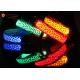 Nylon LED Dog Collar LED Flashing Light Up Night Safety Pet Collars 8 Color