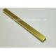 Shiny Gold Listello Tile Trim Aluminium Material Decorative Strip 15mm X 10mm