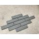 M36443 Decorative Grey Split Face Brick Customized Size No Color Fade For Wall
