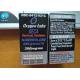 Black Oxygen Labs 10ml Vial Boxes Full Color With Silver Printing PET Material