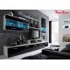 High End Contemporary Bedroom Furniture Living Room Wall Units With LED Lights