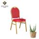 Aluminum Frame Commercial Banquet Chair 8cm Seat Reception Hall Chairs